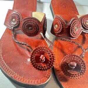 Handmade Leather Sandals From Etsy
